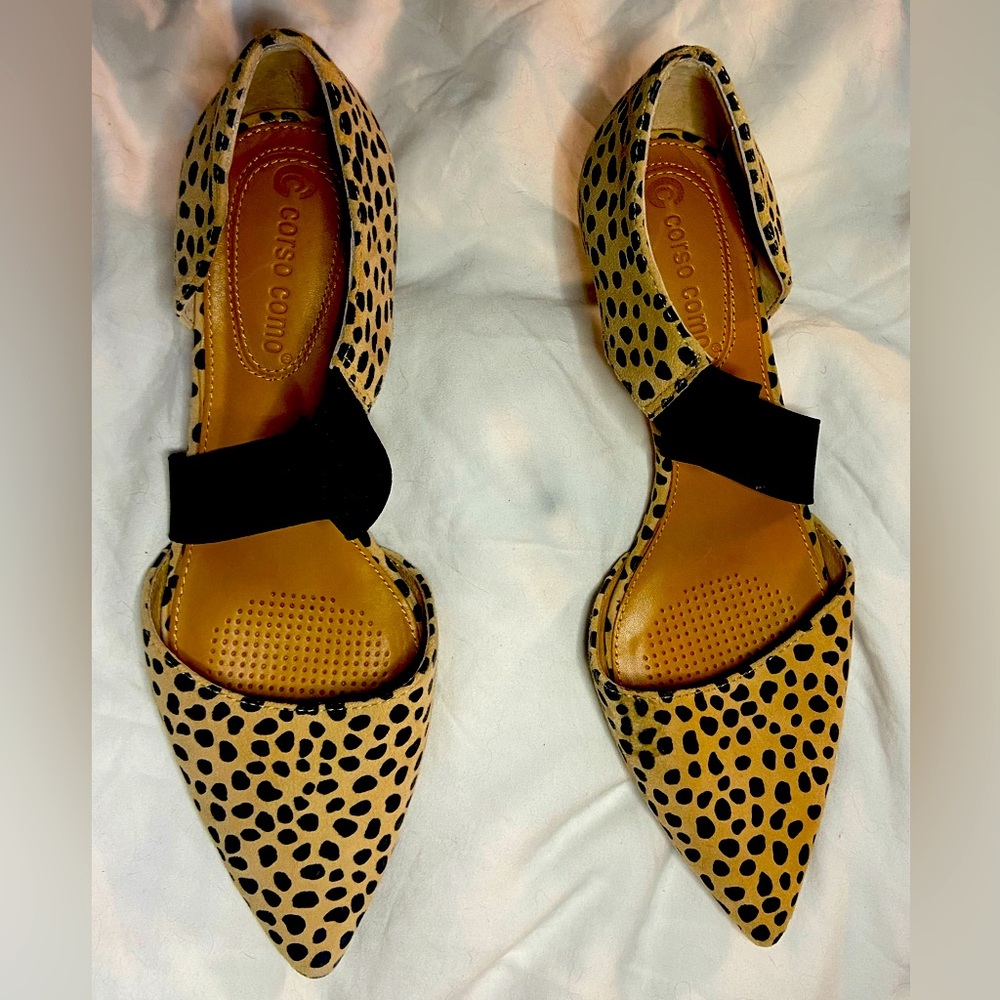 Leopard Kitten Heels